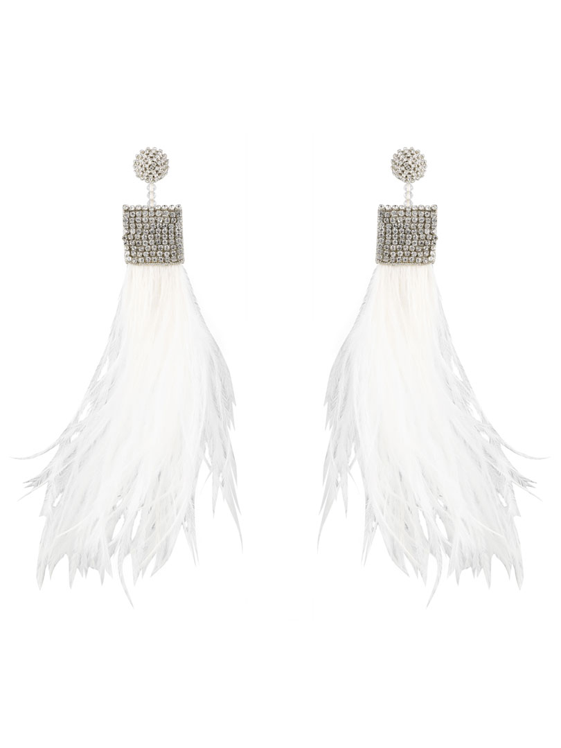 Feather Earrings – Rebekah Brooks Jewelry