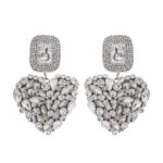 Bold Heart Earrings
