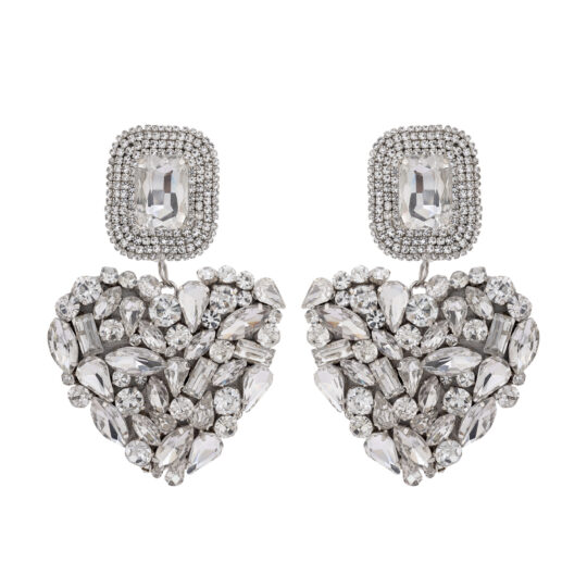 Bold Heart Earrings