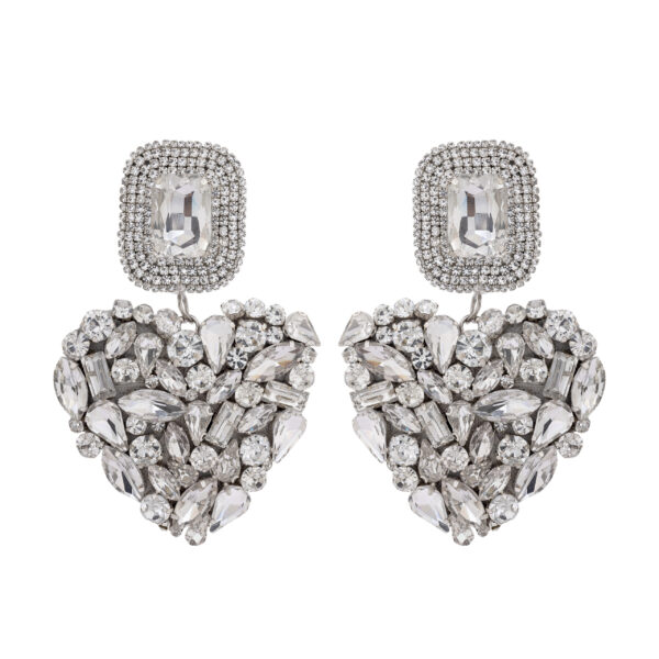 Bold Heart Earrings